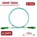 SF-LC-APC-LC-APC-OM4-DX-10M-A
