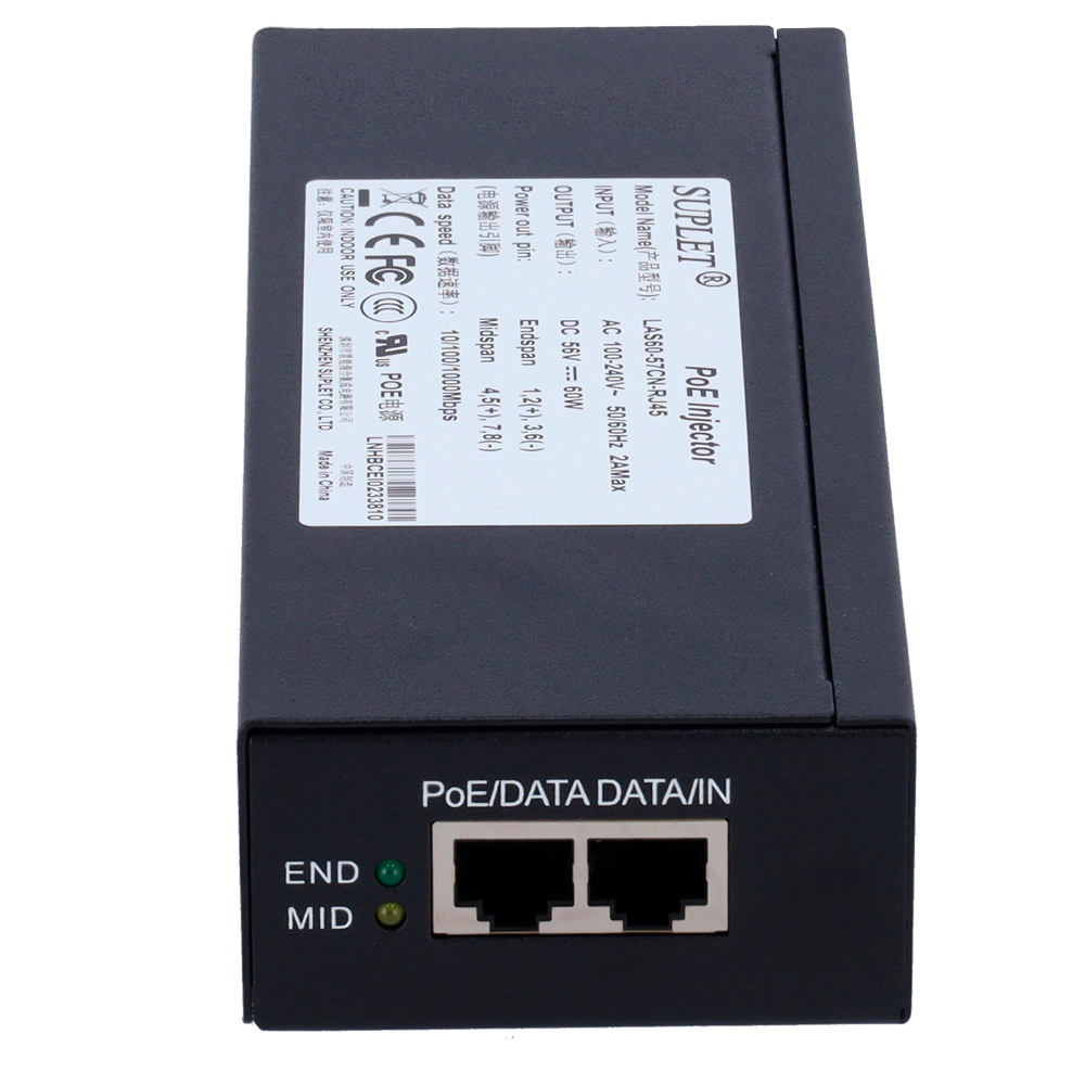 POE,LAS60-57CN-RJ45,60W