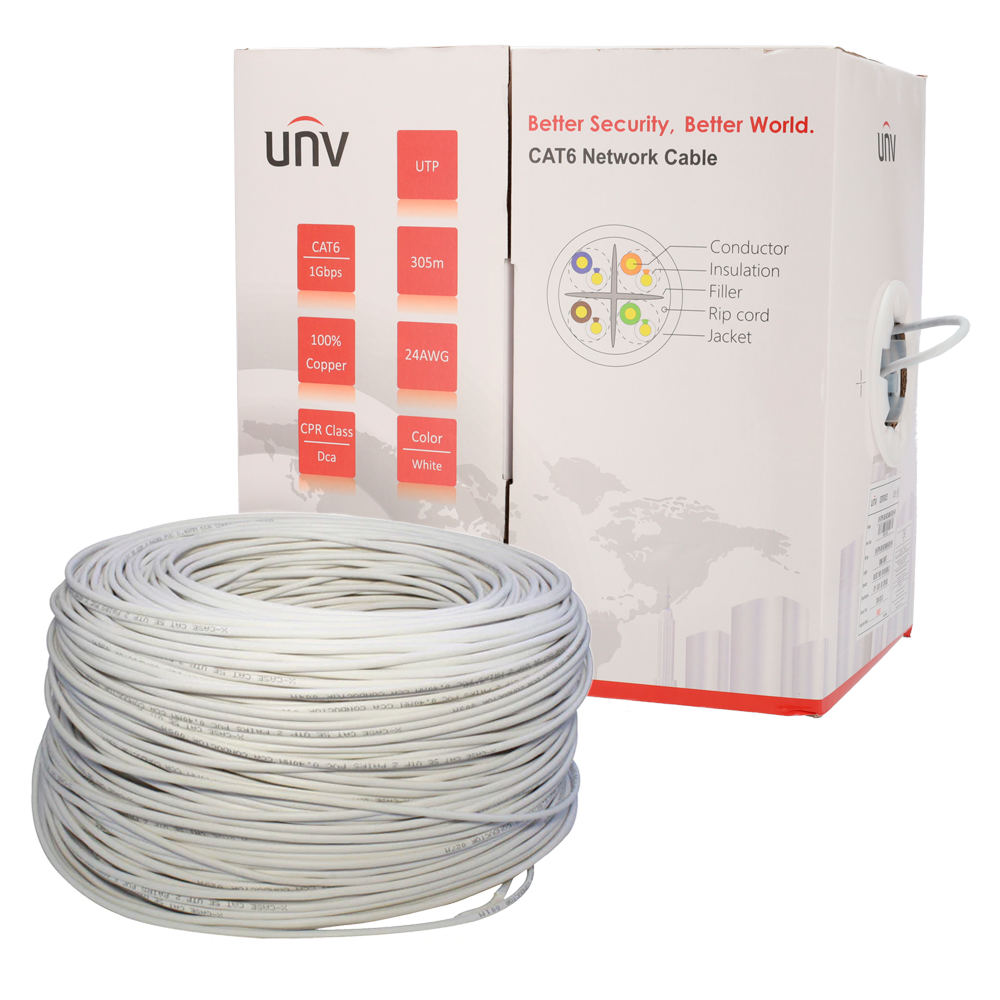 UV-UTP6-300-BC24AWG-DCA-B-W