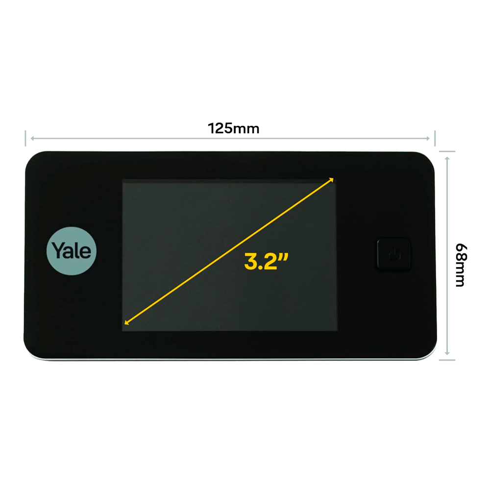 YALE-DOORVIEWER500-SILVER