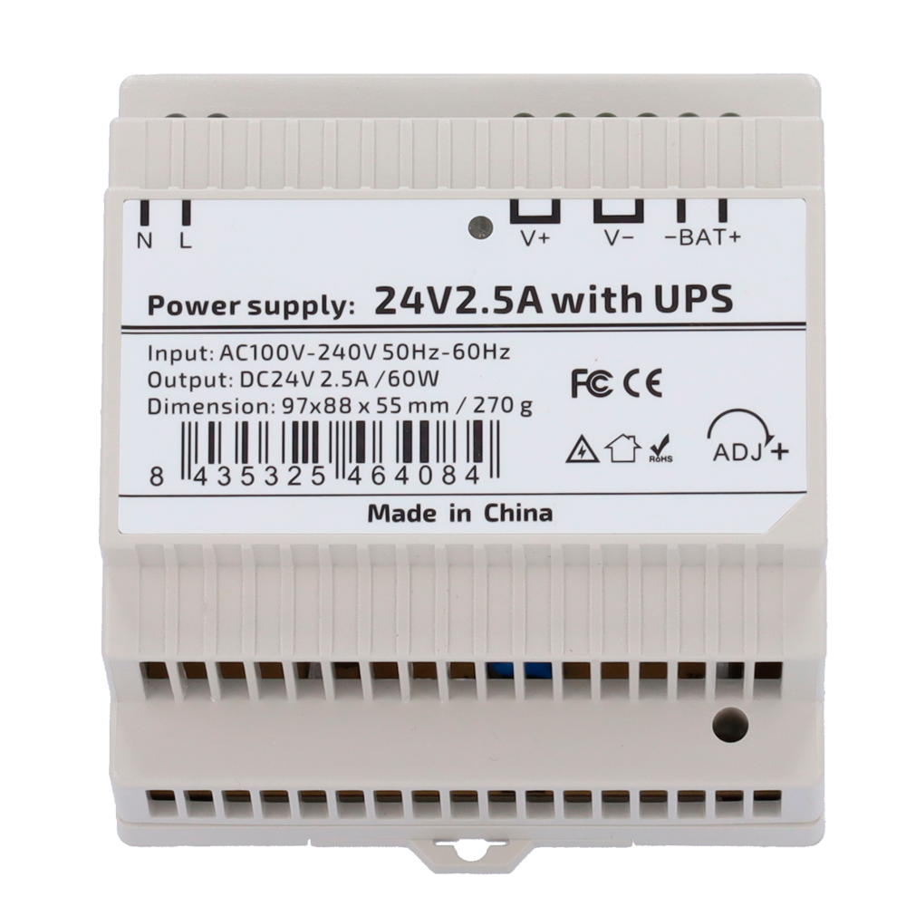 DC24V2A5-DIN-UPS-P
