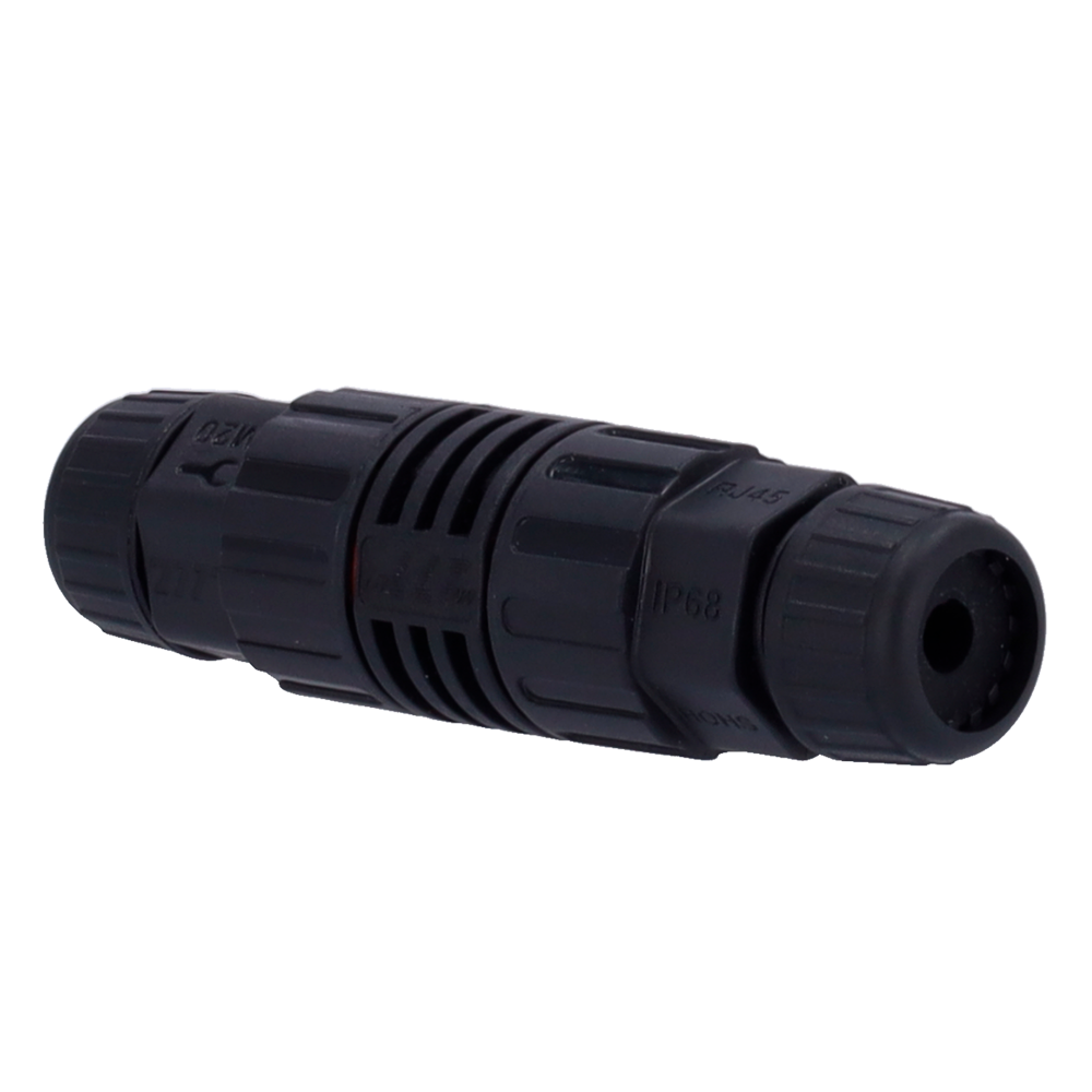 CON-RJ45-GLAND-W-BLACK