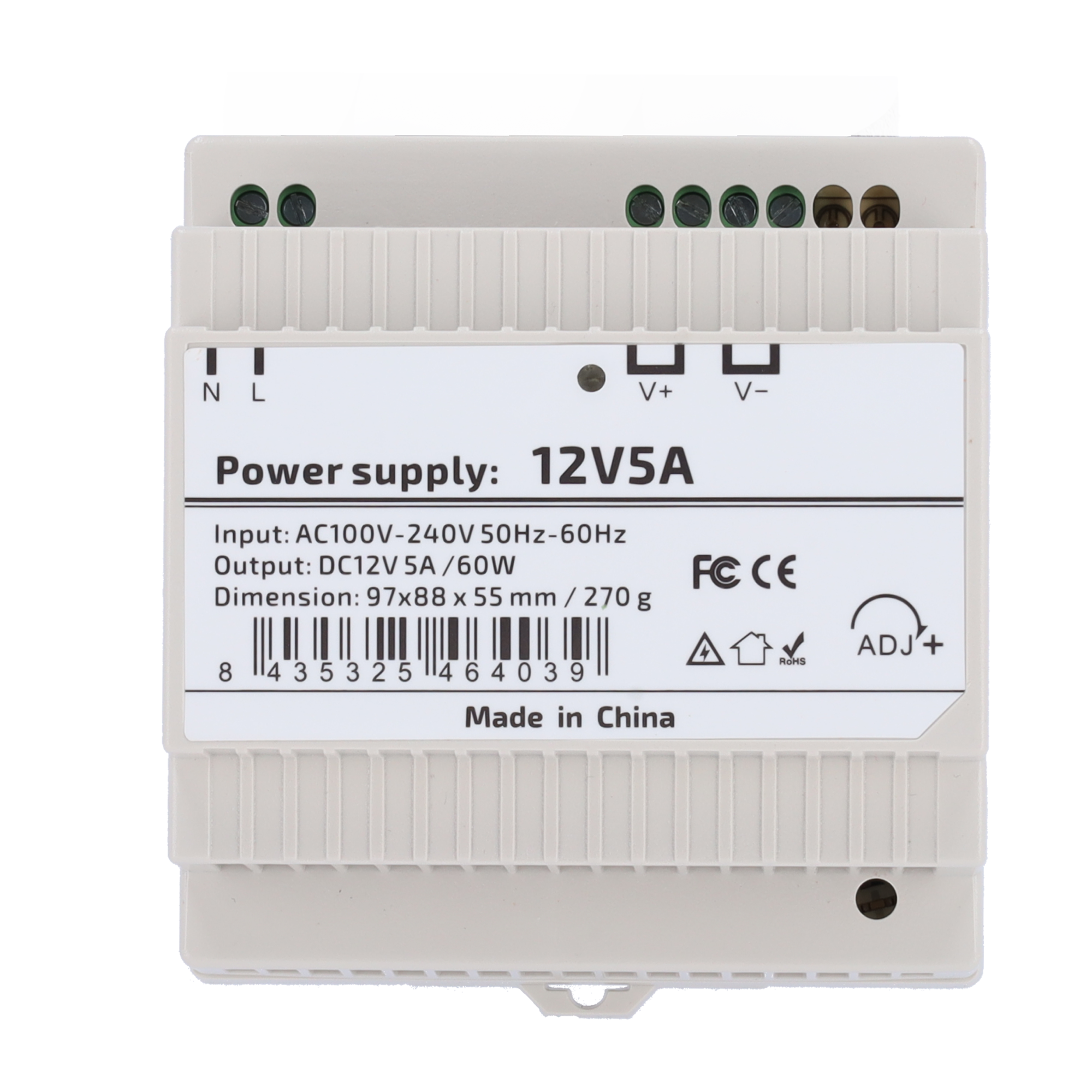 DC12V5A-DIN-P