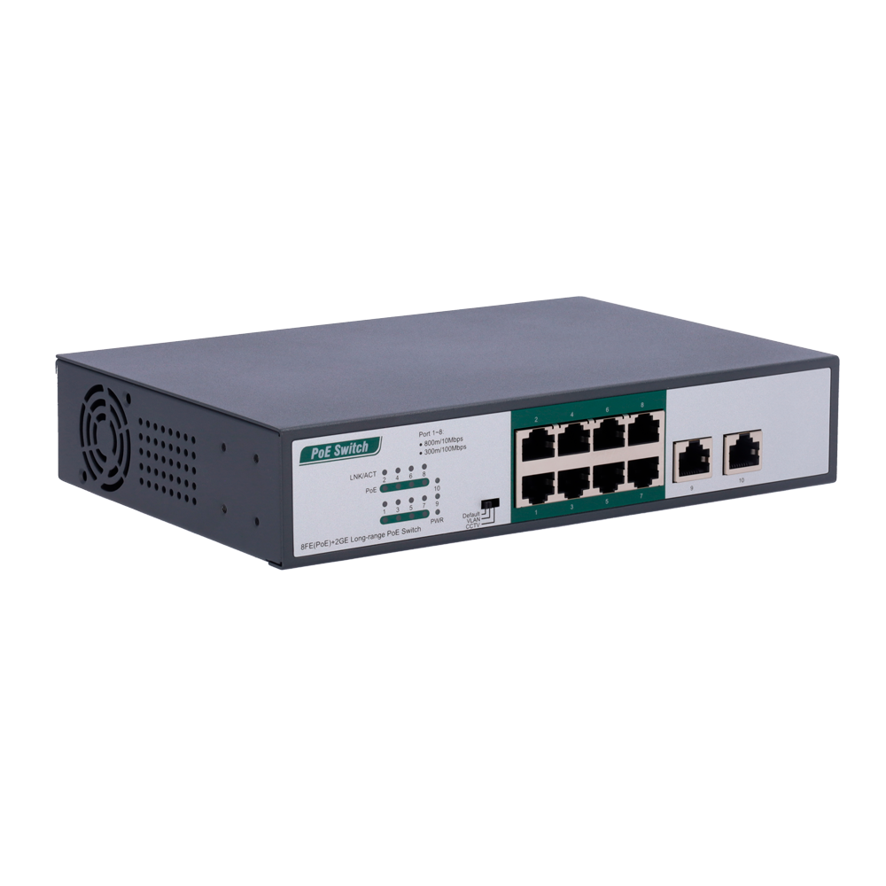SW1008POE-H-800M-120W
