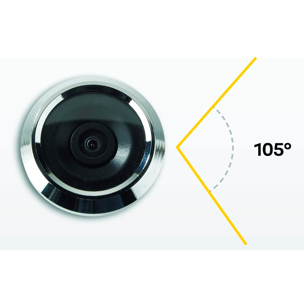 YALE-DOORVIEWER500-SILVER