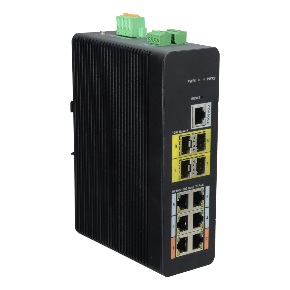 XS-SW1006HIPOE-MFG-120-DIN
