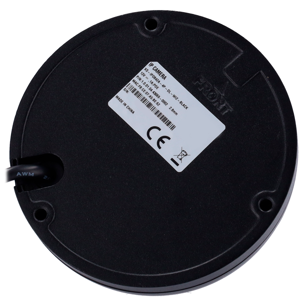 XS-IPD842A-4P-DL-WIZ-BLACK