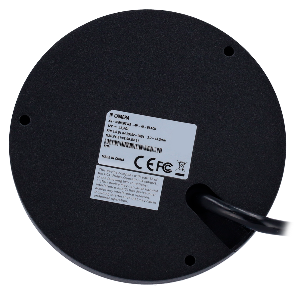 XS-IPB830ZWA-4P-AI-BLACK