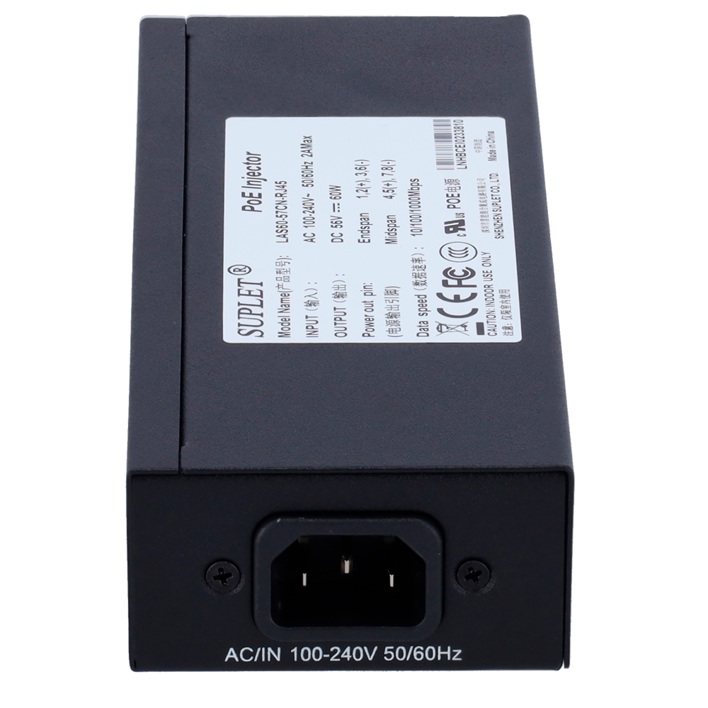 POE,LAS60-57CN-RJ45,60W