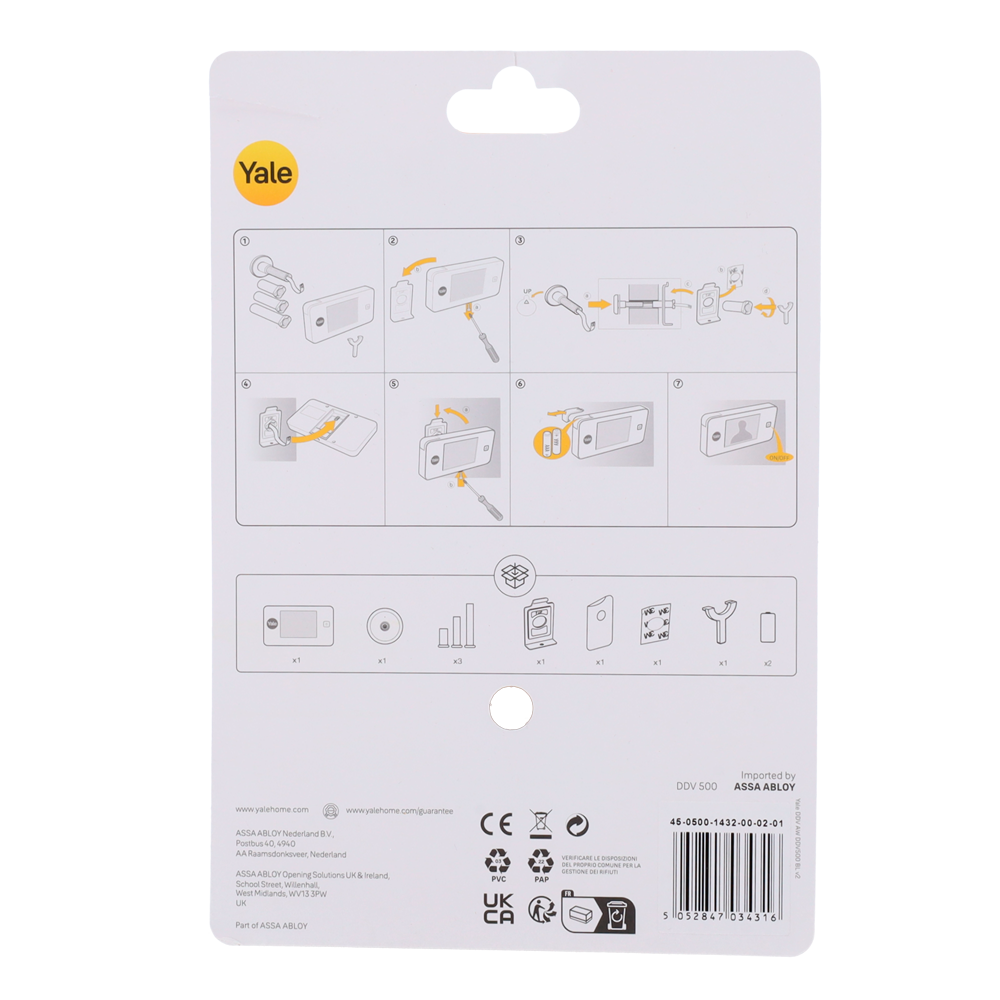 YALE-DOORVIEWER500-GOLD